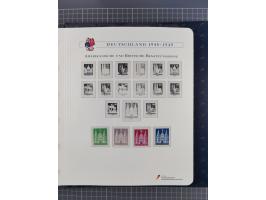 1940/2014(ca.), vorwiegend postfrische Sammlungen, dabei Französische Zone inkl. Mi.-Nr. 46II postfrisch, Bizone Mi.-Nr. 52-6