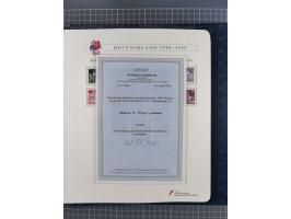 1940/2014(ca.), vorwiegend postfrische Sammlungen, dabei Französische Zone inkl. Mi.-Nr. 46II postfrisch, Bizone Mi.-Nr. 52-6