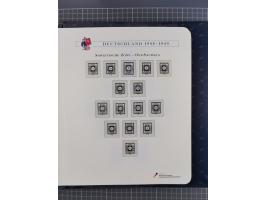 1940/2014(ca.), vorwiegend postfrische Sammlungen, dabei Französische Zone inkl. Mi.-Nr. 46II postfrisch, Bizone Mi.-Nr. 52-6