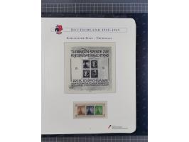 1940/2014(ca.), vorwiegend postfrische Sammlungen, dabei Französische Zone inkl. Mi.-Nr. 46II postfrisch, Bizone Mi.-Nr. 52-6