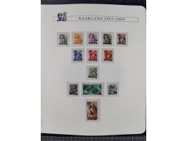 1940/2014(ca.), vorwiegend postfrische Sammlungen, dabei Französische Zone inkl. Mi.-Nr. 46II postfrisch, Bizone Mi.-Nr. 52-6