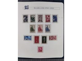 1940/2014(ca.), vorwiegend postfrische Sammlungen, dabei Französische Zone inkl. Mi.-Nr. 46II postfrisch, Bizone Mi.-Nr. 52-6