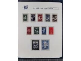 1940/2014(ca.), vorwiegend postfrische Sammlungen, dabei Französische Zone inkl. Mi.-Nr. 46II postfrisch, Bizone Mi.-Nr. 52-6