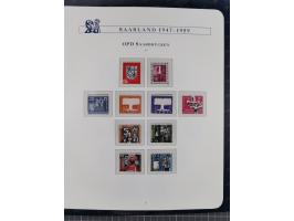 1940/2014(ca.), vorwiegend postfrische Sammlungen, dabei Französische Zone inkl. Mi.-Nr. 46II postfrisch, Bizone Mi.-Nr. 52-6