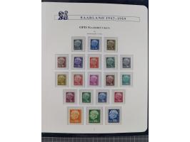 1940/2014(ca.), vorwiegend postfrische Sammlungen, dabei Französische Zone inkl. Mi.-Nr. 46II postfrisch, Bizone Mi.-Nr. 52-6