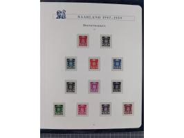 1940/2014(ca.), vorwiegend postfrische Sammlungen, dabei Französische Zone inkl. Mi.-Nr. 46II postfrisch, Bizone Mi.-Nr. 52-6