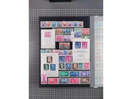 1940/2014(ca.), vorwiegend postfrische Sammlungen, dabei Französische Zone inkl. Mi.-Nr. 46II postfrisch, Bizone Mi.-Nr. 52-6