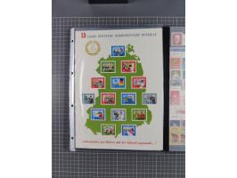 1940/2014(ca.), vorwiegend postfrische Sammlungen, dabei Französische Zone inkl. Mi.-Nr. 46II postfrisch, Bizone Mi.-Nr. 52-6