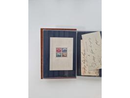 1850/1955 (ca.), interessante kleine Partie, dabei u.a. DR mit Bl. 1-3, Posthornsatz, etc.