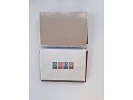 1850/1955 (ca.), interessante kleine Partie, dabei u.a. DR mit Bl. 1-3, Posthornsatz, etc.