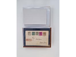 1850/1955 (ca.), interessante kleine Partie, dabei u.a. DR mit Bl. 1-3, Posthornsatz, etc.