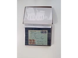 1850/1955 (ca.), interessante kleine Partie, dabei u.a. DR mit Bl. 1-3, Posthornsatz, etc.