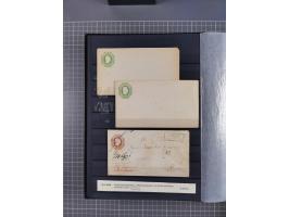 1851/67 (ca.), kleine Partie Baden, Taxis und Preußen-Ganzsachen