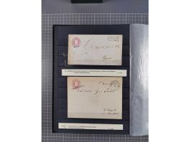 1851/67 (ca.), kleine Partie Baden, Taxis und Preußen-Ganzsachen