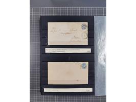 1851/67 (ca.), kleine Partie Baden, Taxis und Preußen-Ganzsachen