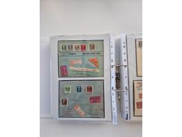 1850/1920, kleine Sammlung mit zusätzlich einigen hundert Briefen, Karten und Paketkarten der Pfennig-Zeit