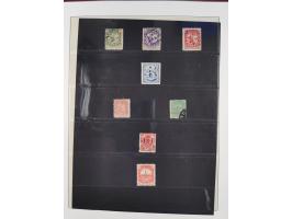 1859/67, meist gestempelte Sammlung, dabei u.a. Mi.-Nr. 18 gestempelt mit Fotoattest Lange BPP, zwei Briefe und vier Ganzsach