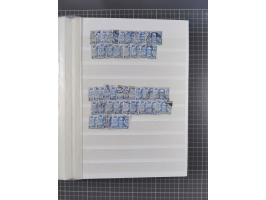 1949/53, gestempelte Lagerpartie ex Mi.-Nr. 61-111 (ohne 68-71 und 106-109, meist schöne Stempelqualität, teils größere Stück