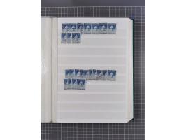 1949/53, gestempelte Lagerpartie ex Mi.-Nr. 61-111 (ohne 68-71 und 106-109, meist schöne Stempelqualität, teils größere Stück