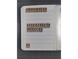 1949/53, gestempelte Lagerpartie ex Mi.-Nr. 61-111 (ohne 68-71 und 106-109, meist schöne Stempelqualität, teils größere Stück