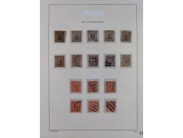 1859/67, meist gestempelte Sammlung, dabei u.a. Mi.-Nr. 3, 8a mit dänischer Nr. “2”, drei Briefe/Ganzsachen, dazu Stempelteil