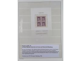 1859/67, meist gestempelte Sammlung, dabei u.a. Mi.-Nr. 3, 8a mit dänischer Nr. “2”, drei Briefe/Ganzsachen, dazu Stempelteil