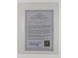 1867/89, gestempelte Sammlung mit 2 Briefen, in den Hauptnummern und auch sonst weitgehend komplett und vielfach signiert, mi