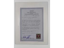 1867/89, gestempelte Sammlung mit 2 Briefen, in den Hauptnummern und auch sonst weitgehend komplett und vielfach signiert, mi