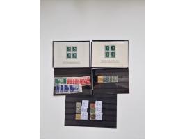 1860/2002 (ca.) interessanter Steckkarten- und Tütenposten mit Schwerpunkt Deutsches Reich ab Weimar mit besseren und kpl. Au