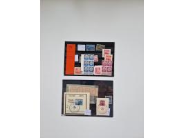 1860/2002 (ca.) interessanter Steckkarten- und Tütenposten mit Schwerpunkt Deutsches Reich ab Weimar mit besseren und kpl. Au