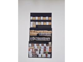 1860/2002 (ca.) interessanter Steckkarten- und Tütenposten mit Schwerpunkt Deutsches Reich ab Weimar mit besseren und kpl. Au