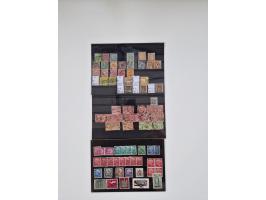 1860/2002 (ca.) interessanter Steckkarten- und Tütenposten mit Schwerpunkt Deutsches Reich ab Weimar mit besseren und kpl. Au