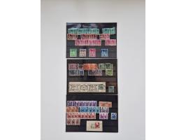 1860/2002 (ca.) interessanter Steckkarten- und Tütenposten mit Schwerpunkt Deutsches Reich ab Weimar mit besseren und kpl. Au