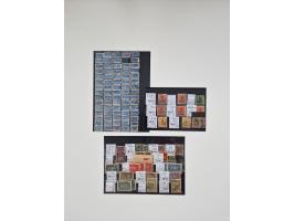 1860/2002 (ca.) interessanter Steckkarten- und Tütenposten mit Schwerpunkt Deutsches Reich ab Weimar mit besseren und kpl. Au