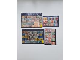 1851/1946(ca.), ungebrauchte/postfrische und gestempelte Partie auf Steckkarten, dabei viel Altdeutschland, hauptsächlich Bad