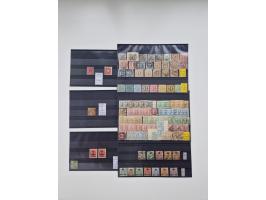 1851/1946(ca.), ungebrauchte/postfrische und gestempelte Partie auf Steckkarten, dabei viel Altdeutschland, hauptsächlich Bad