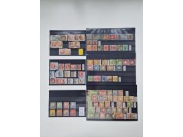 1851/1946(ca.), ungebrauchte/postfrische und gestempelte Partie auf Steckkarten, dabei viel Altdeutschland, hauptsächlich Bad