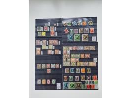 1851/1946(ca.), ungebrauchte/postfrische und gestempelte Partie auf Steckkarten, dabei viel Altdeutschland, hauptsächlich Bad