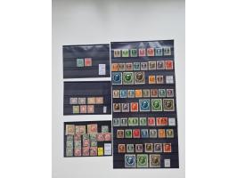 1851/1946(ca.), ungebrauchte/postfrische und gestempelte Partie auf Steckkarten, dabei viel Altdeutschland, hauptsächlich Bad