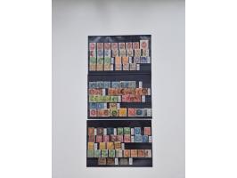 1851/1946(ca.), ungebrauchte/postfrische und gestempelte Partie auf Steckkarten, dabei viel Altdeutschland, hauptsächlich Bad