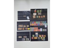 1851/1946(ca.), ungebrauchte/postfrische und gestempelte Partie auf Steckkarten, dabei viel Altdeutschland, hauptsächlich Bad