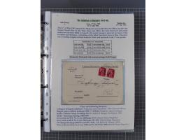 HYPERINFLATION: 1945/46, magnificent award-winning exhibit collection consisting of ca. 165 covers and parcel cards, showing 