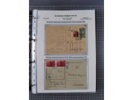 HYPERINFLATION: 1945/46, magnificent award-winning exhibit collection consisting of ca. 165 covers and parcel cards, showing 