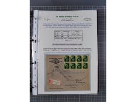 HYPERINFLATION: 1945/46, magnificent award-winning exhibit collection consisting of ca. 165 covers and parcel cards, showing 