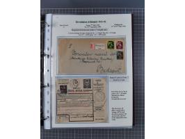 HYPERINFLATION: 1945/46, magnificent award-winning exhibit collection consisting of ca. 165 covers and parcel cards, showing 