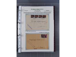 HYPERINFLATION: 1945/46, magnificent award-winning exhibit collection consisting of ca. 165 covers and parcel cards, showing 