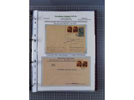 HYPERINFLATION: 1945/46, magnificent award-winning exhibit collection consisting of ca. 165 covers and parcel cards, showing 