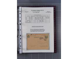 HYPERINFLATION: 1945/46, magnificent award-winning exhibit collection consisting of ca. 165 covers and parcel cards, showing 