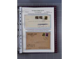 HYPERINFLATION: 1945/46, magnificent award-winning exhibit collection consisting of ca. 165 covers and parcel cards, showing 