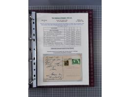 HYPERINFLATION: 1945/46, magnificent award-winning exhibit collection consisting of ca. 165 covers and parcel cards, showing 